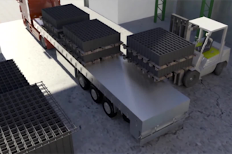 do 3d industrial machinery process robotic workflow engineering animation visual