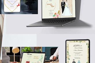 design wedding card,nikkah card,birthday card,