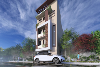 do ultra realistic 3d rendering for architecture