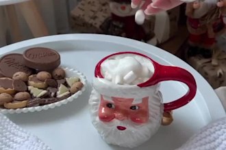 create a magical christmas animation video  holiday greeting