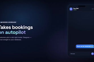 build a custom telegram bot for your business