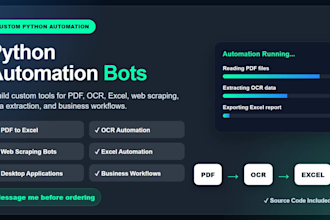 build custom python automation bots