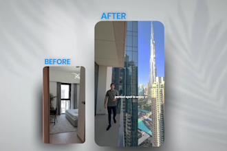 edit real estate video reels, real estate video editing