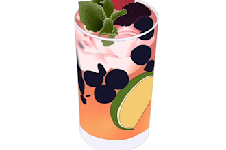 do food and drink illustration