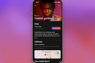 develop event booking app ticket booking app, event management website