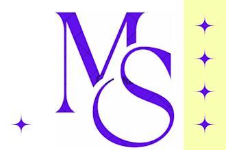 do poster and logo design word presentation