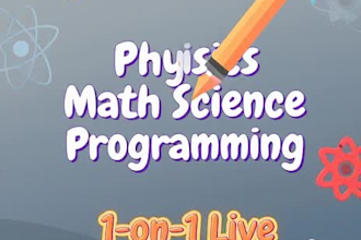 teach physics, science, math and computing online