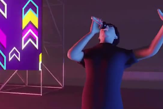 redesign outdoor festival stage, 3d cgi auditorium, lighting design rendering