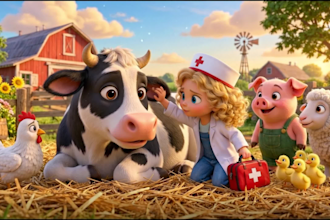 create ai 3d nursery rhymes and kids learning video cocomelon style ai animation