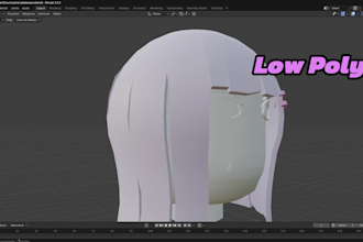 model roblox ugc female hair for your avatar