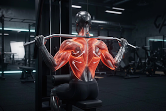 create 3d fitness anatomy animation video, gym animated video and character