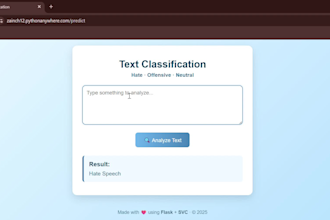 build end to end nlp project with classification in python