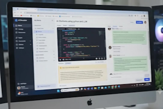 develop react and python ai web applications