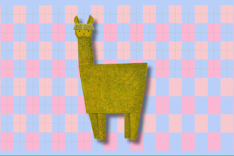 create a mixed media animal or pet portrait illustration