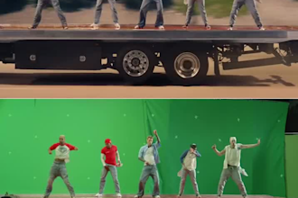 be your green screen, vfx, music video, dance video editing