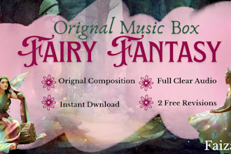 compose enchanted fairy music with classic music box