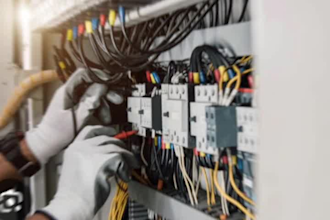 do industrial panel wiring diagram and control panel drawing