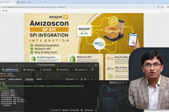 connect amazon sp api shopify ebay and etsy to google sheets