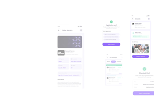 design saas web app UI UX in figma