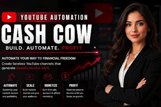 monetize cahcow channel for passive income