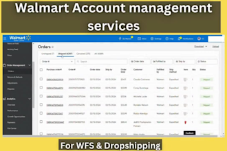 manage walmart dropshipping 2step dropshipping and wfs as your walmart VA