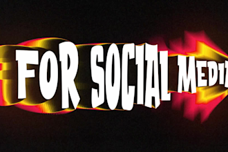 create text animations for your brands and social media