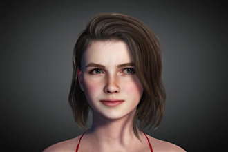 create metahuman realistic 3d characters with custom clothes