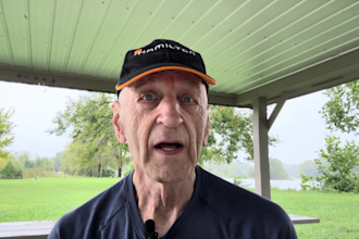 senior man spokesperson video ugc testimonial  senior male selfie spokesperson