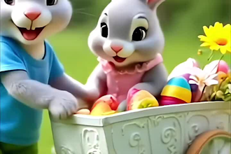 create viral ai talking bunny and pet video with realistic sync