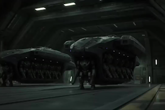 create a sci fi cinematic ai video, ai movie trailer or film with seedance