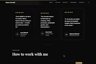 create a high converting coach landing page