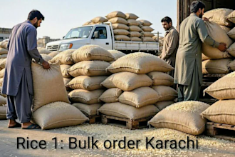 be your procurement agent for pakistani rice