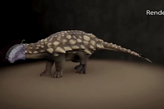 sculpt realistic 3d animal model creatures dragons dinosaur and animal character