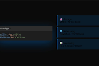 setup migrate or troubleshoot vmware esxi or vcenter