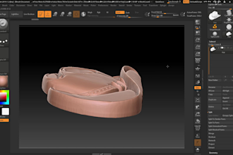 create detailed 3d coin sculpting and relief designs