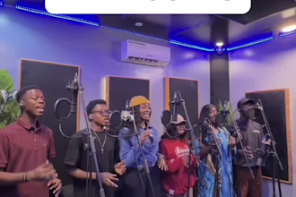 record a gospel choir, background vocal and harmony