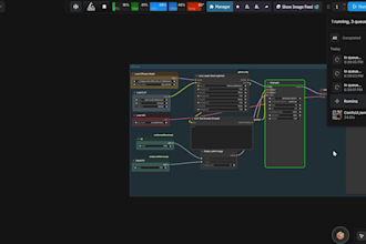 set up automated batch ai content generation system with comfyui