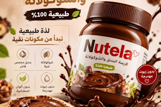 create professional food product advertisement designs