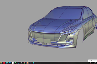 do reverse engineering from 3d scan to clean solid cad model