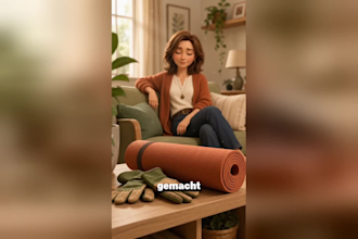 create a 3d cartoon style video ad for your brand