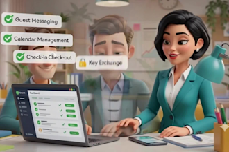 manage your airbnb listing, guest communication, and cohosting