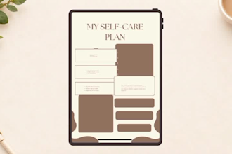 create custom hyperlinked digital and printable planners and journals