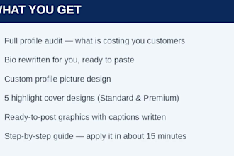 do an instagram profile makeover
