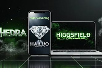 create a faceless ai vsl video sales letter using hedra, hailuo and higgsfield