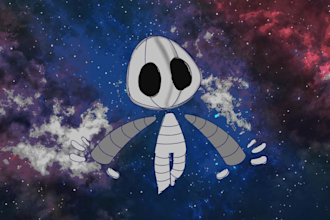 make a 2d rig of your character and animate it