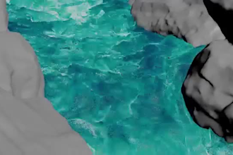 create realistic 3d water simulation, fluid fx, splash and liquid vfx
