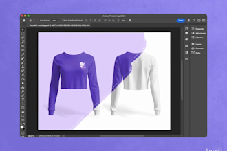 a PSD product mockup featuring smart objects in photoshop