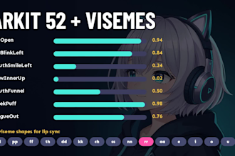 add vrchat face tracking, arkit 52 blendshapes, visemes and vrcft to your avatar