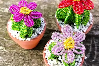 create personalised handmade beaded wedding favours