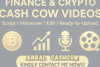 create crypto and finance videos for cash cow youtube channel to earn monthly